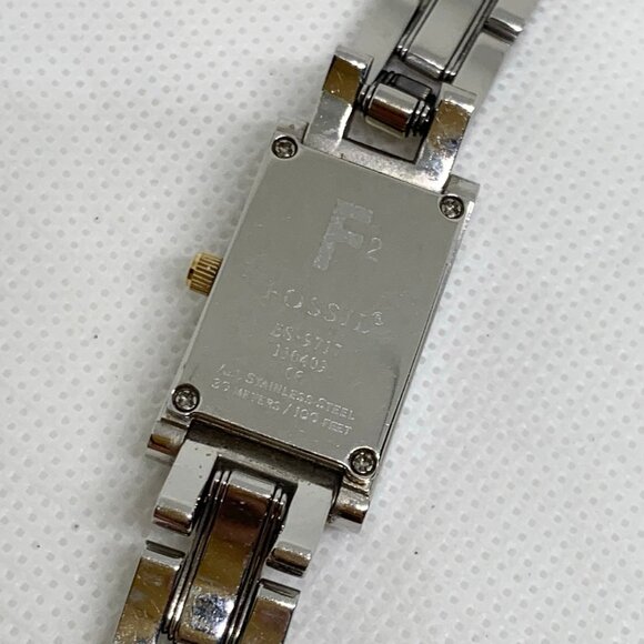 Fossil F2 women watch all stainless steel 15mm mop dial quart up to 6.5” running - Picture 6 of 8